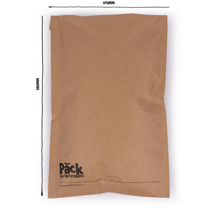 Medium Honeycomb Padded Mailer Bags - 100% Compostable - Pack to the Future