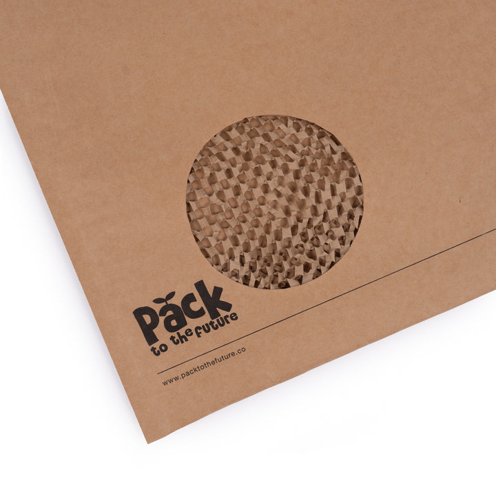 Small Honeycomb Padded Mailer Bags - 100% Compostable - Pack to the Future