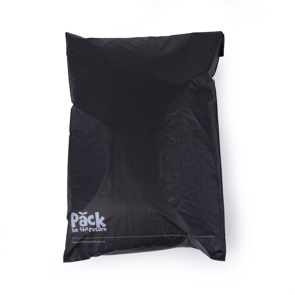 Medium Black Compostable Mailer - Pack to the Future