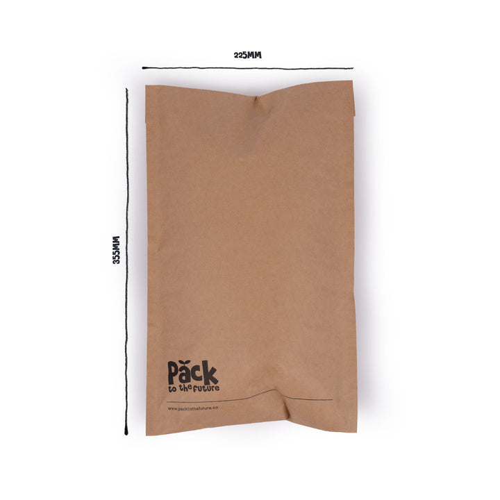 Small Honeycomb Padded Mailer Bags - 100% Compostable - Pack to the Future